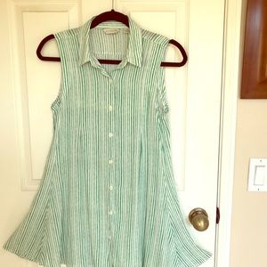 Anthropologie petite swing tunic dress